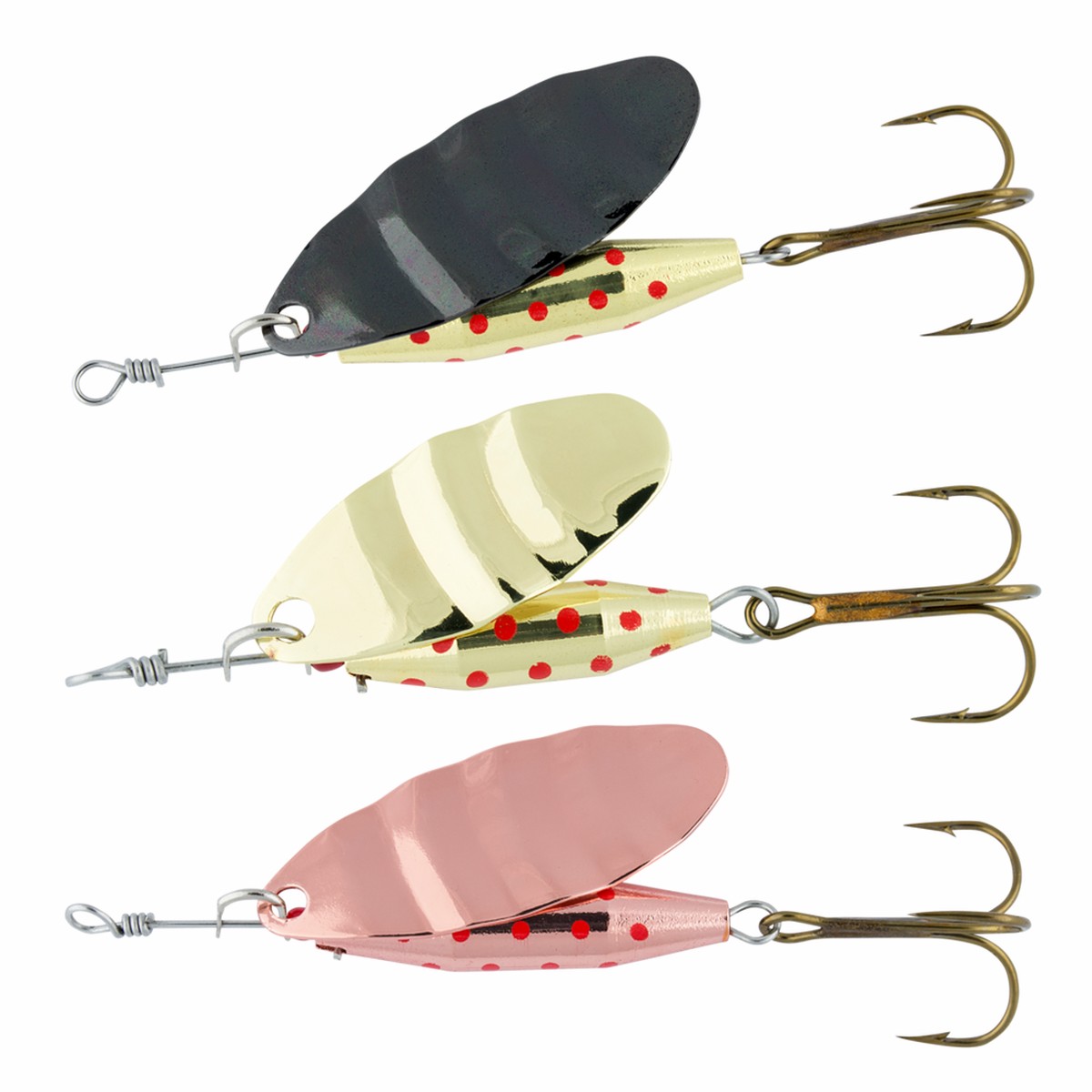 Abu Garcia 3 Pack Reflex Spinner Assortment