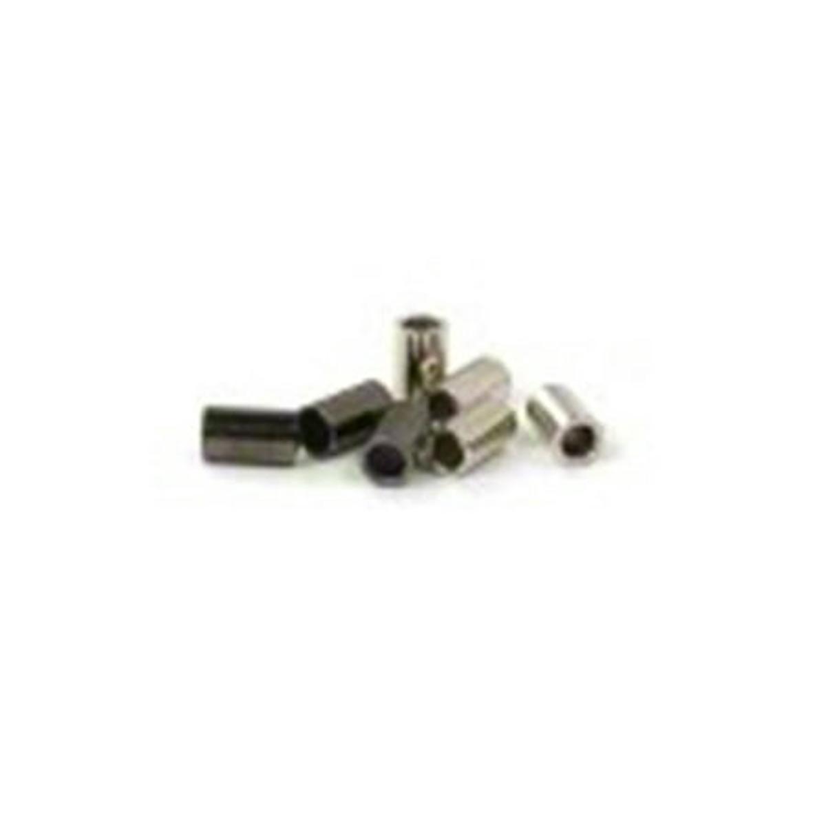 Brass Leader Sleeves Black 131 ID 9PK