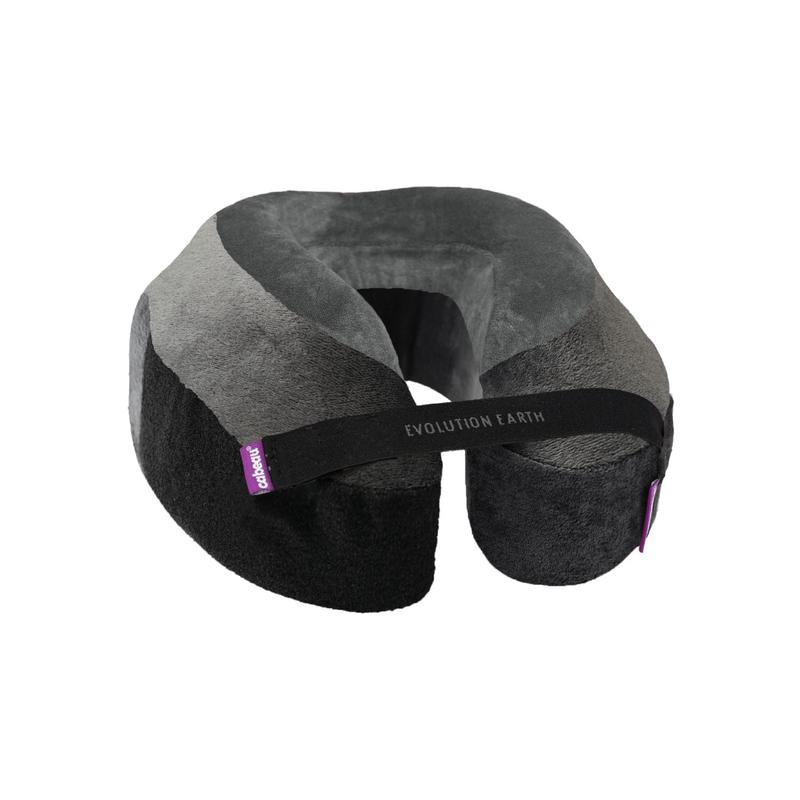 Cabeau Evolution Earth Travel Pillow - Black/Gray