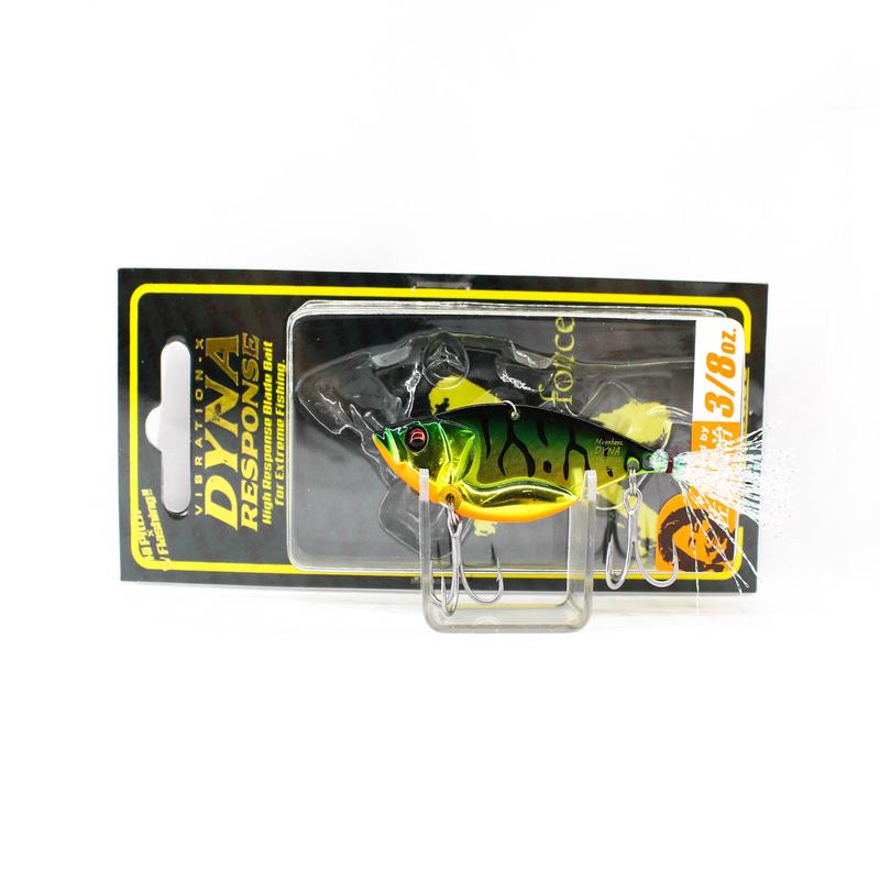 Megabass Dyna Response 3/8 oz Metal Vibration Sinking Lure Hot Tiger (8673)
