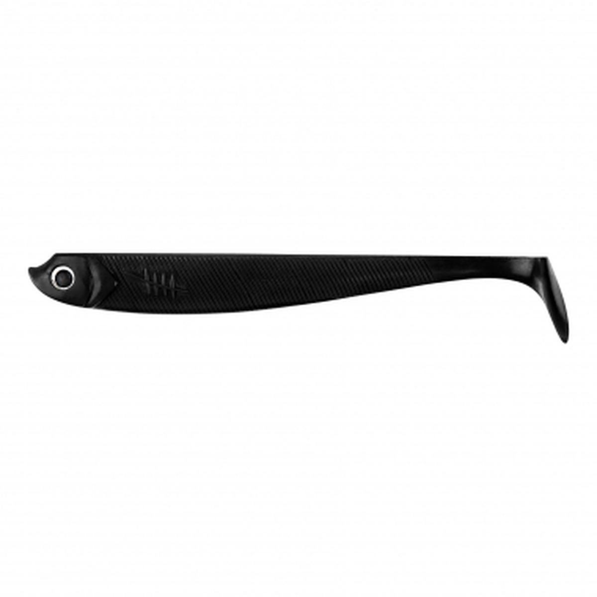 Shad Pike Bait (15 cm, Mr. Black)