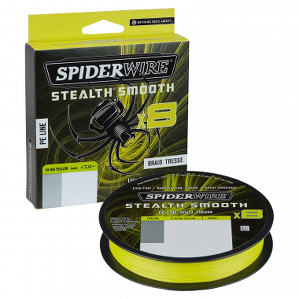 Fishing Line Stealth Smooth 8 (Hi-Vis yellow 150 m)
