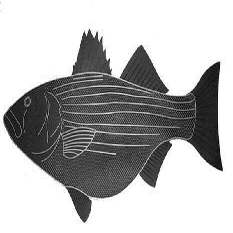 Fish Doormat Striped Bass