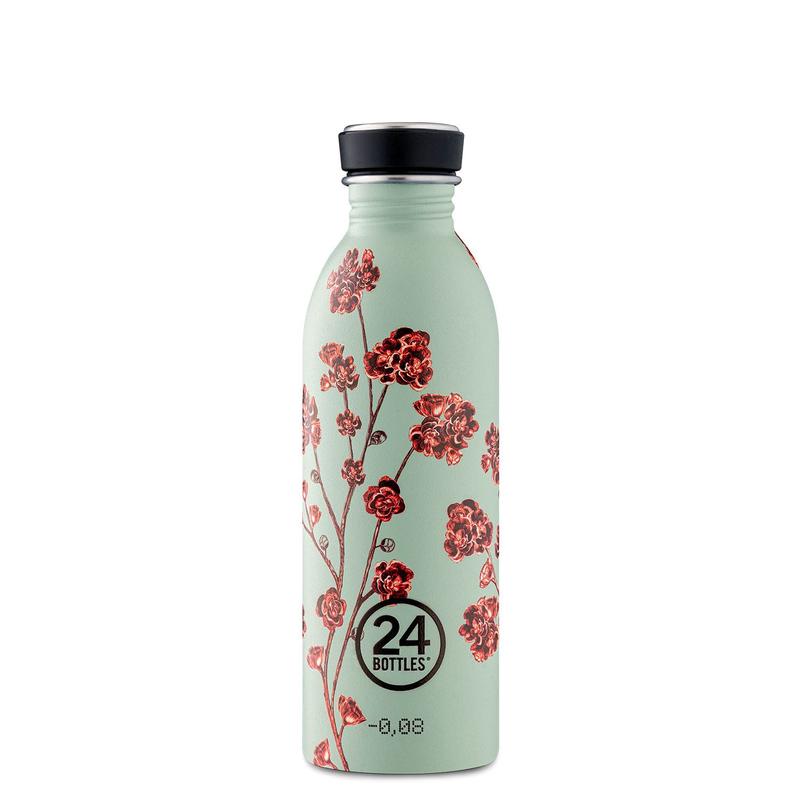 24 Bottles Urban 500ML Water Bottle - Blue Rose