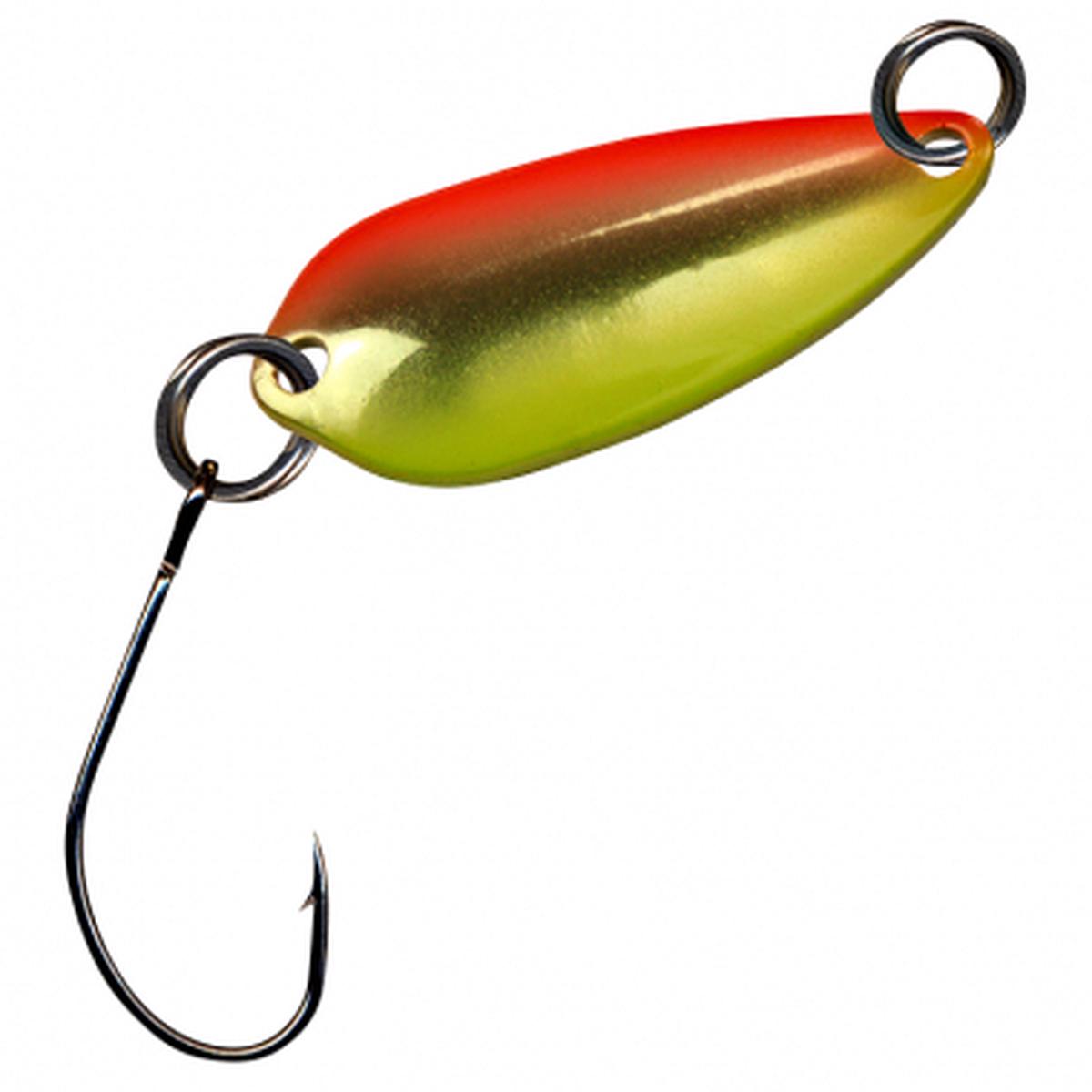 Trout Spoon Wasp (Gold/White UV)