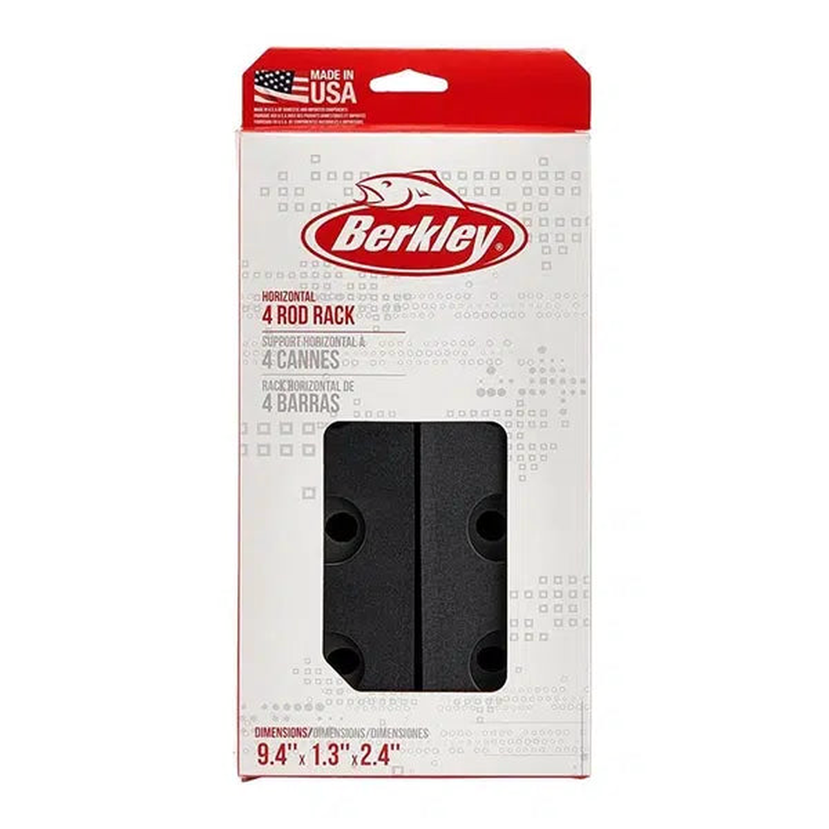BERKLEY HORIZONTAL 4 ROD RACKS