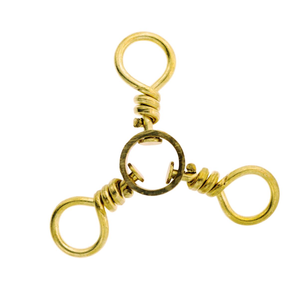 3-way Swivel-2 Brass 01251-002 12pcs