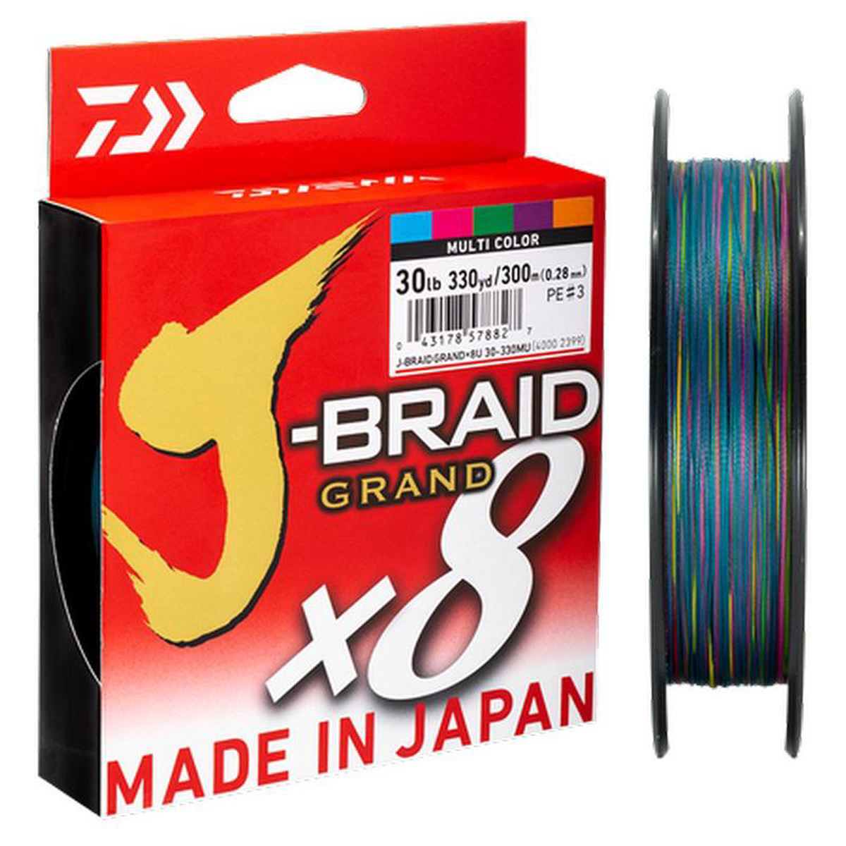Daiwa J-BRAID Grand 150m Line MULTI
