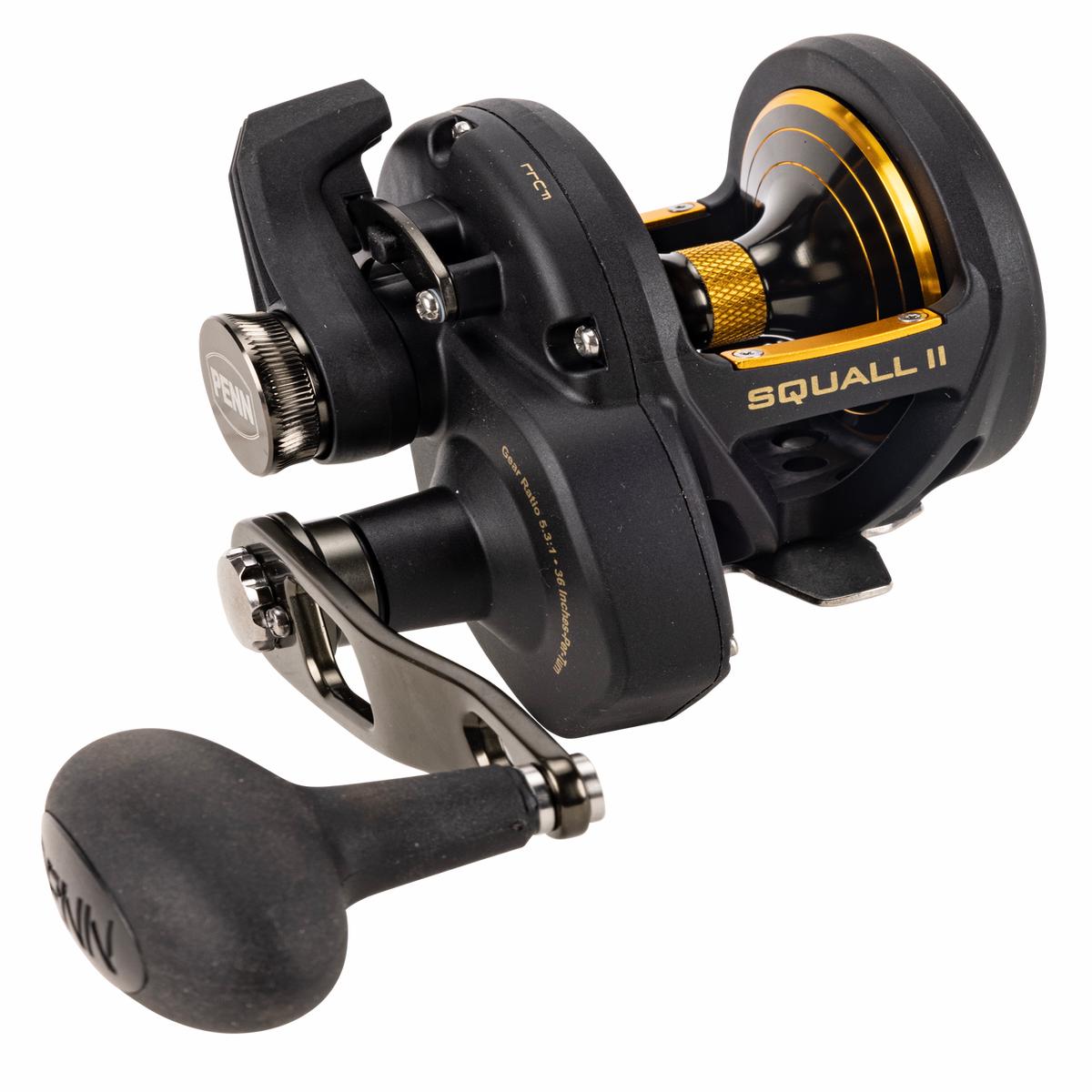 Penn Squall II LD Lever Drag Overhead Reel