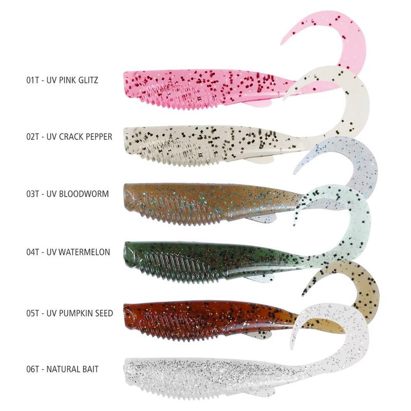 Shimano Bio Tough Wriggler Squidgies 100mm