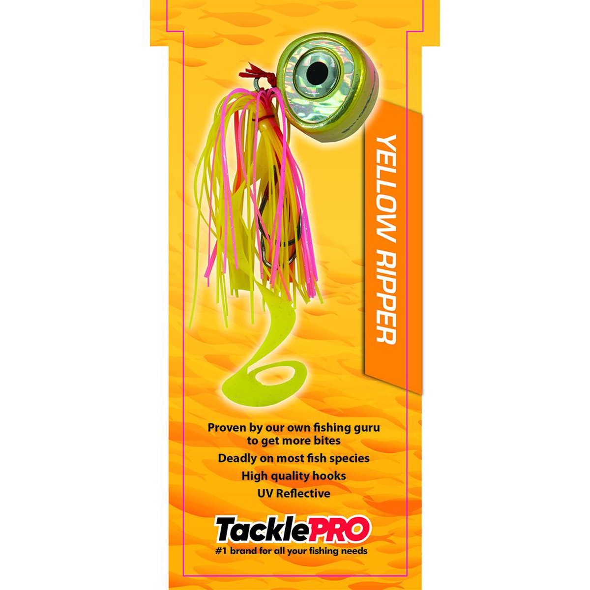Tacklepro Kabura Lure 60Gm - Yellow Ripper | Jigs & Lures - Kabura