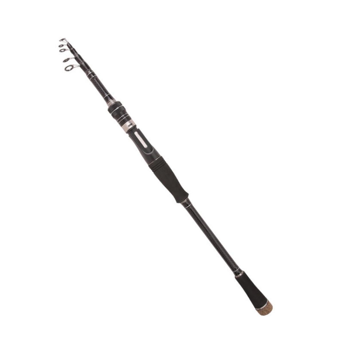 Carbon Telescopic Luya Rod Short Section Fishing Throwing Rod, Length: 2.4m