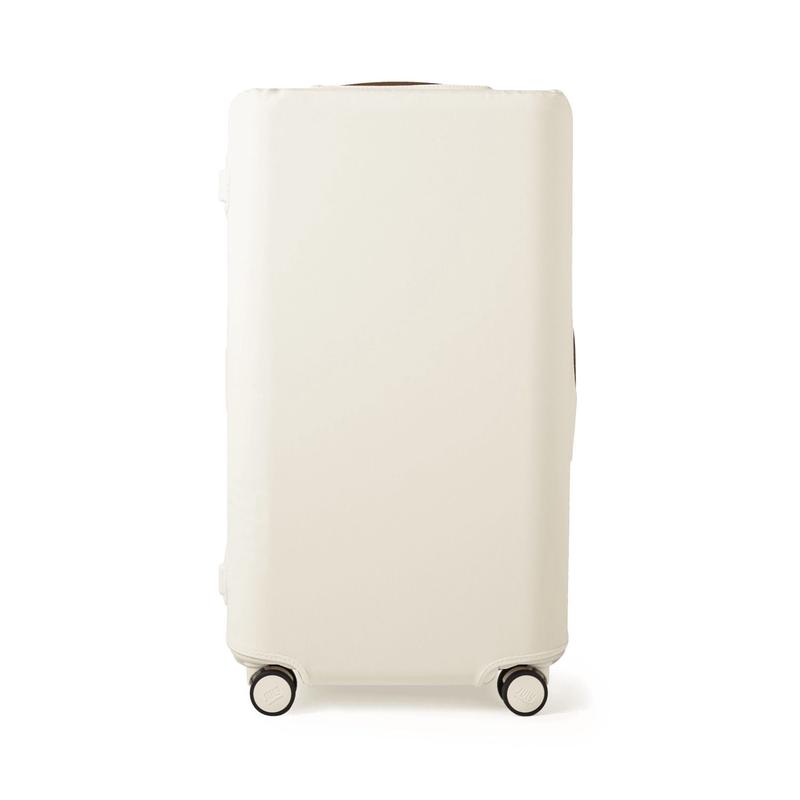 July Checked Trunk Stretch Cover - Cream