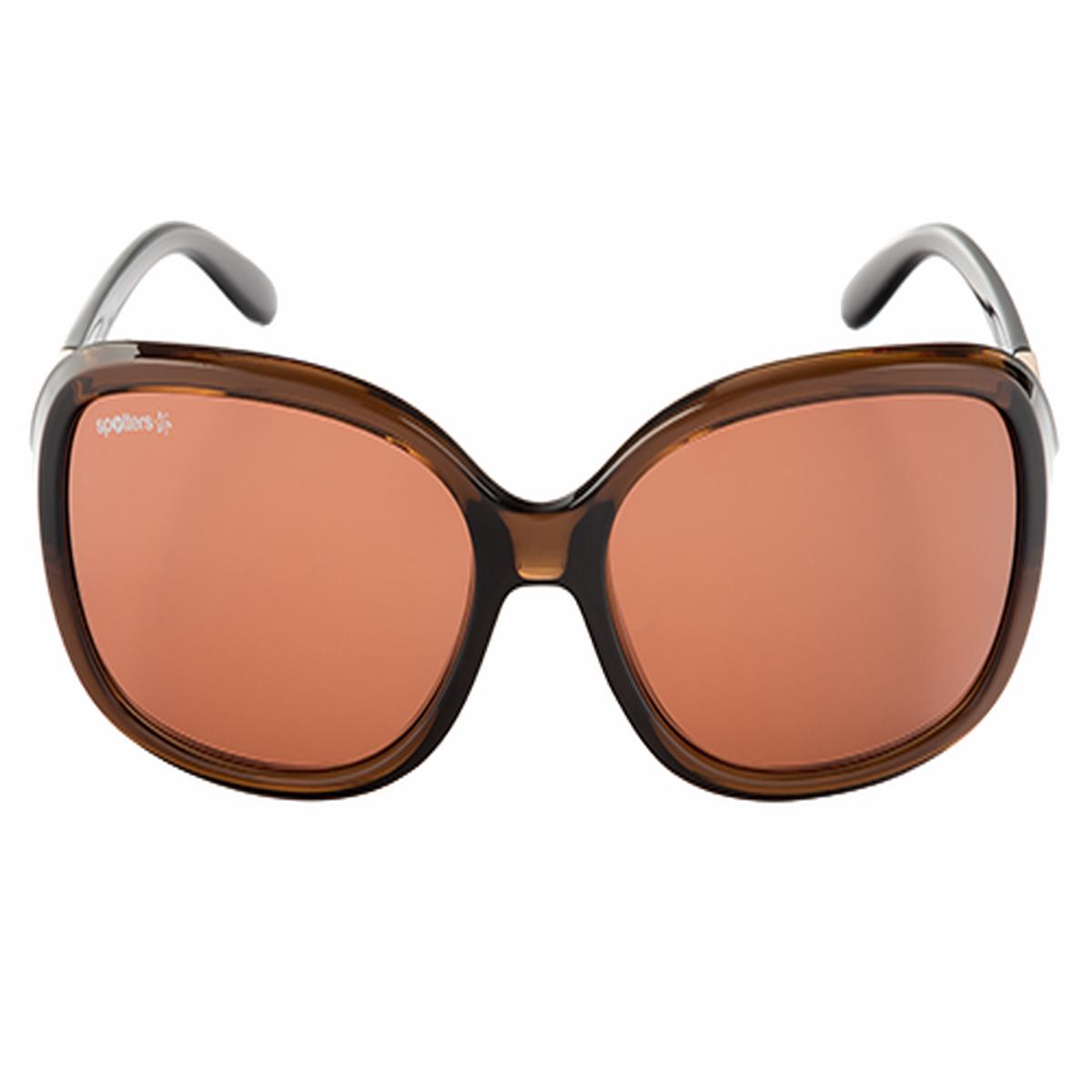 Spotters Mia Gloss Brown Womens Performance Polarised Sunglasses Halide