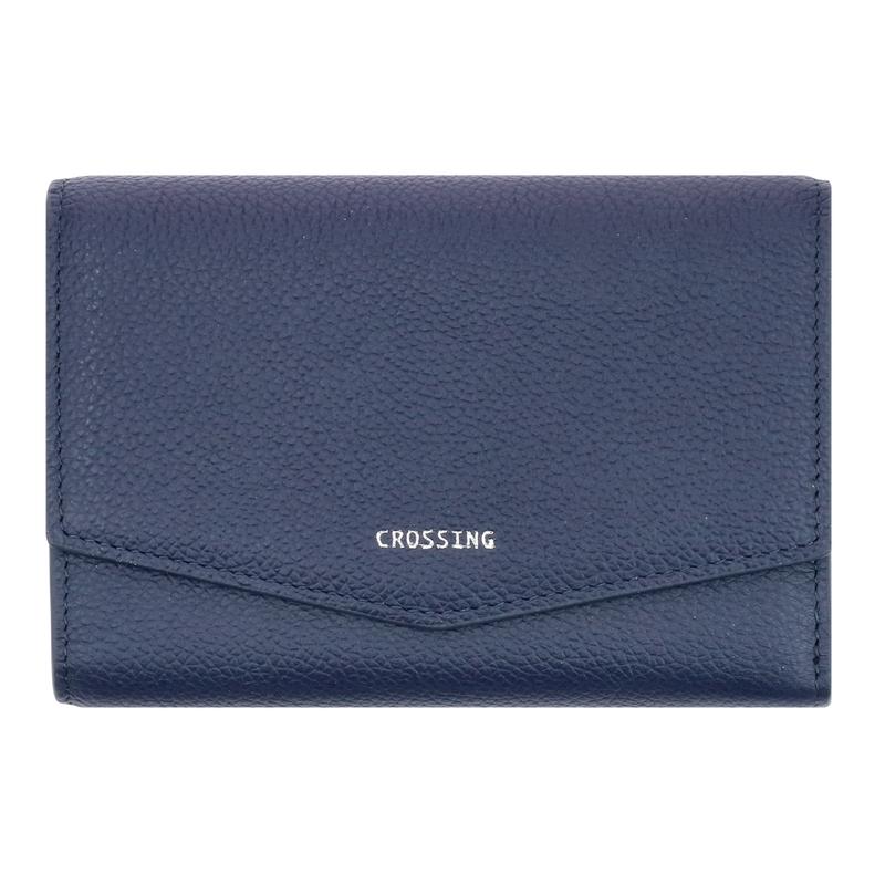 Crossing Milano Trifold Wallet Rfid - Barcos Navy