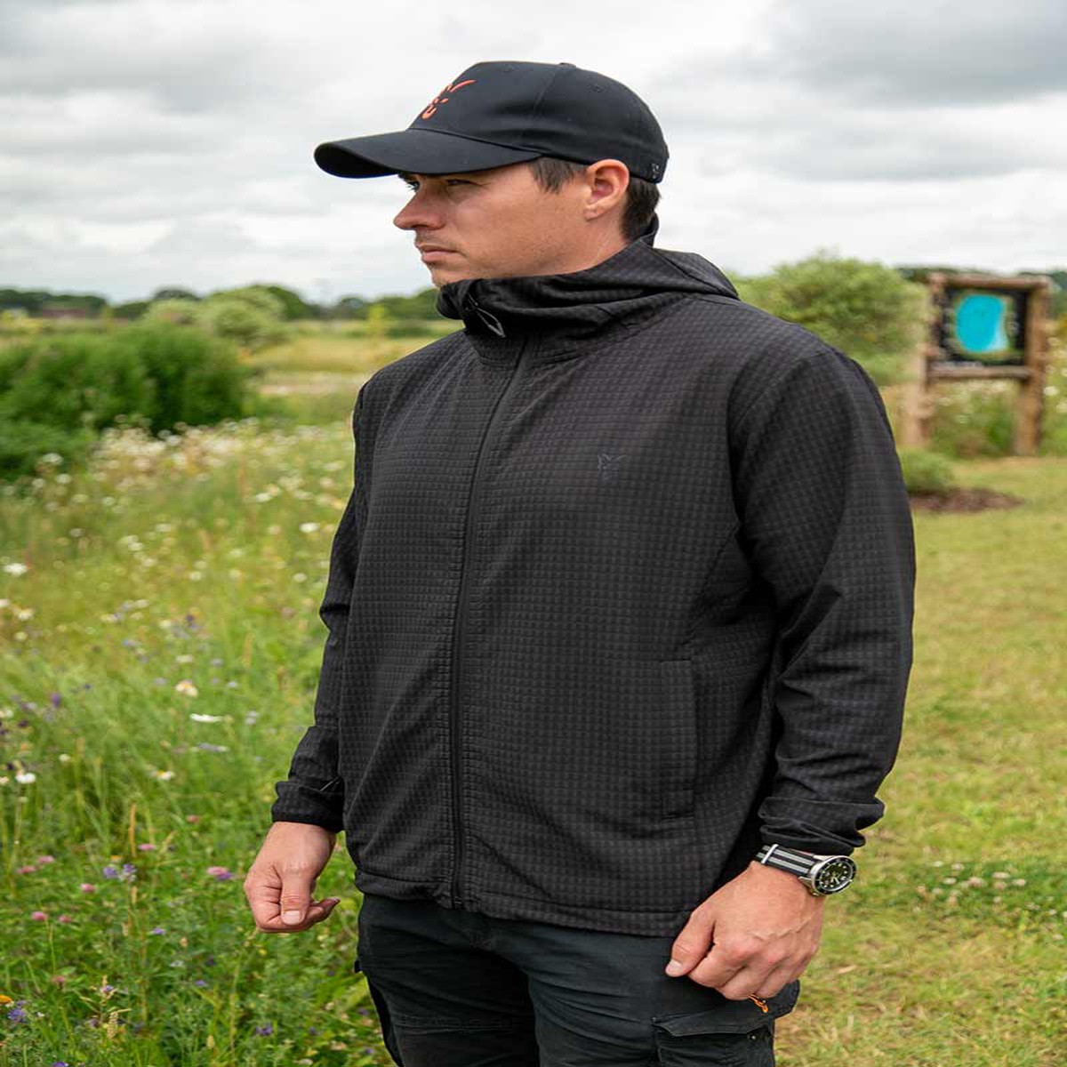 Fox - Premium Mid Layer Jacket Black