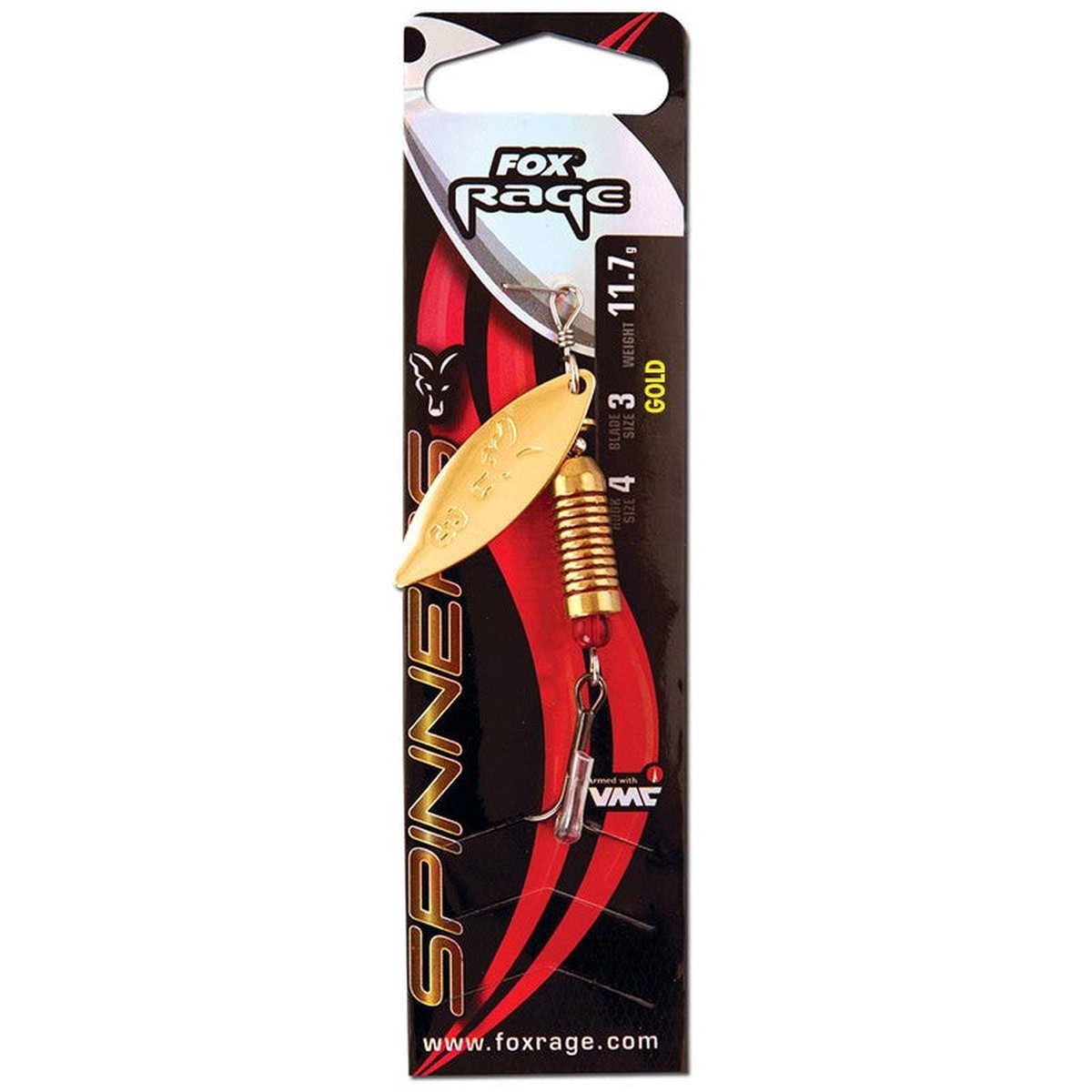 Fox Blade Leaf Spinners #3 11.7g Gold