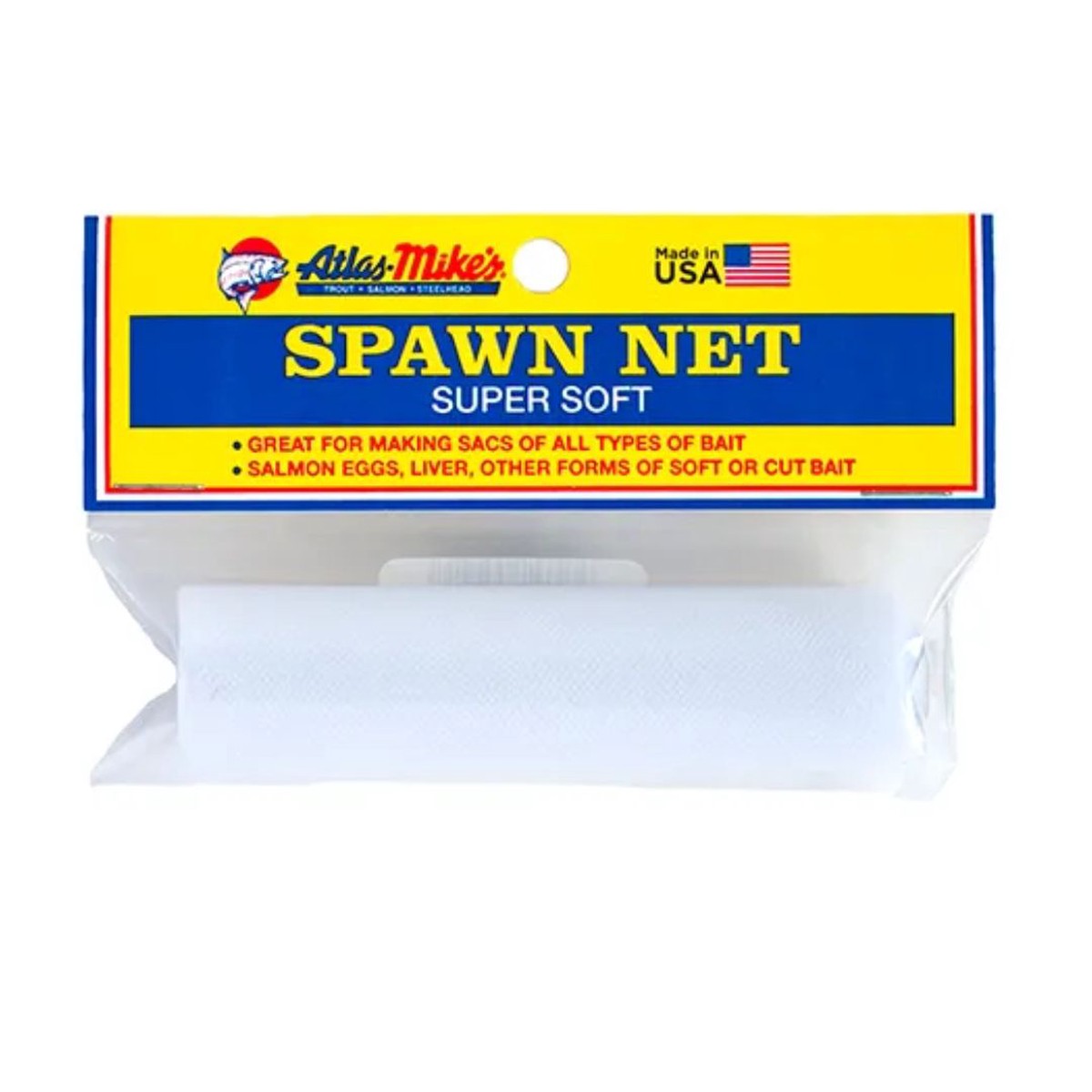 55001 Atlas Mikes Spawn Net 3 x 16 Roll White