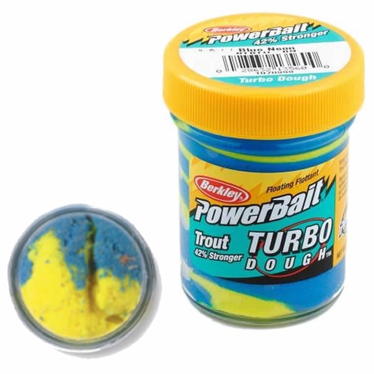 Berkley PowerBait Glitter Turbo Dough Blue Neon