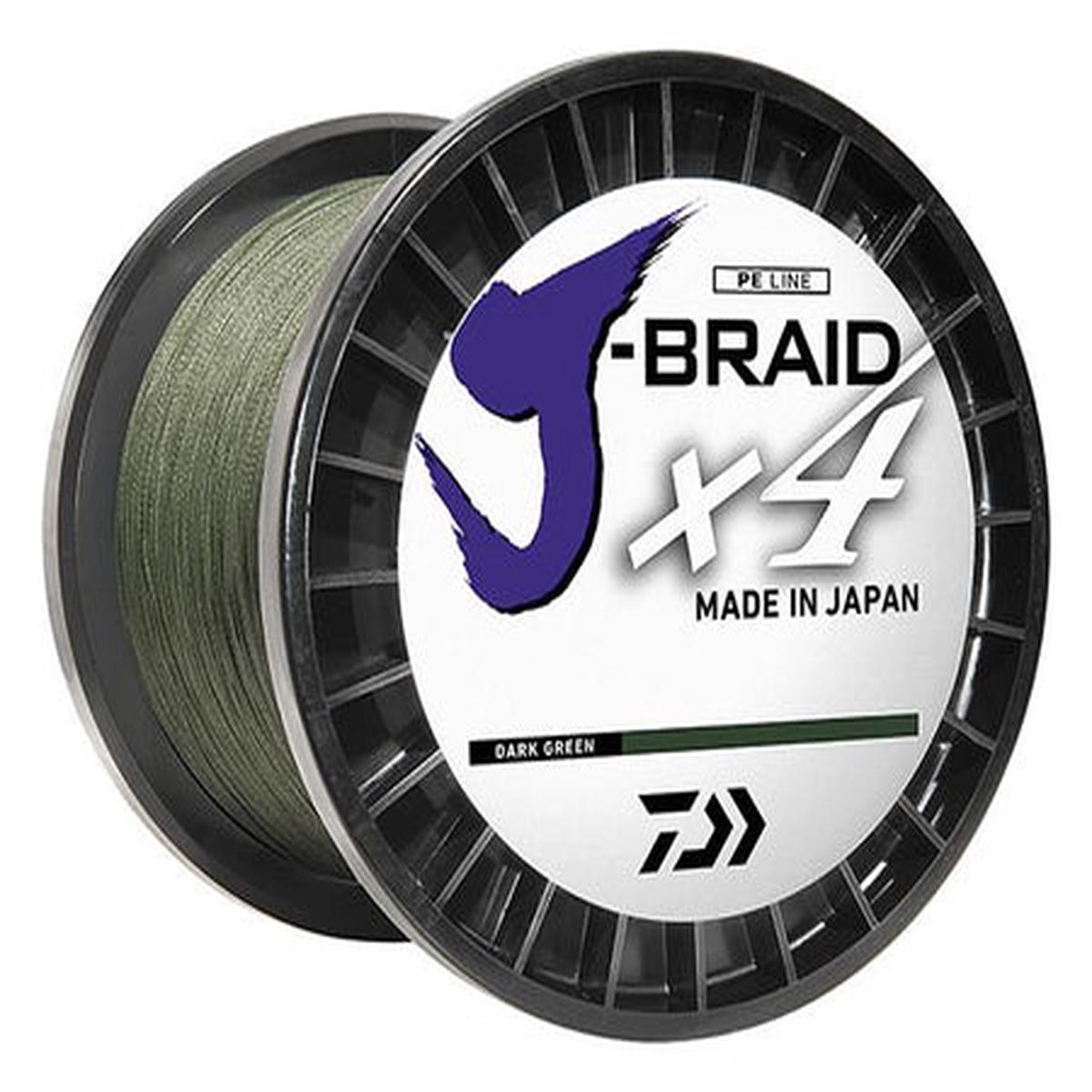 Daiwa J-Braid x4 Braided Line - 150yds