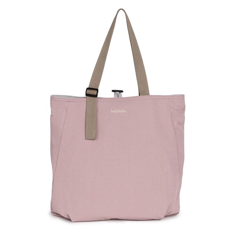 Hellolulu Jonna Double Sided Versatile Tote Recycled (Misty Lilac/Cloudy Gray)