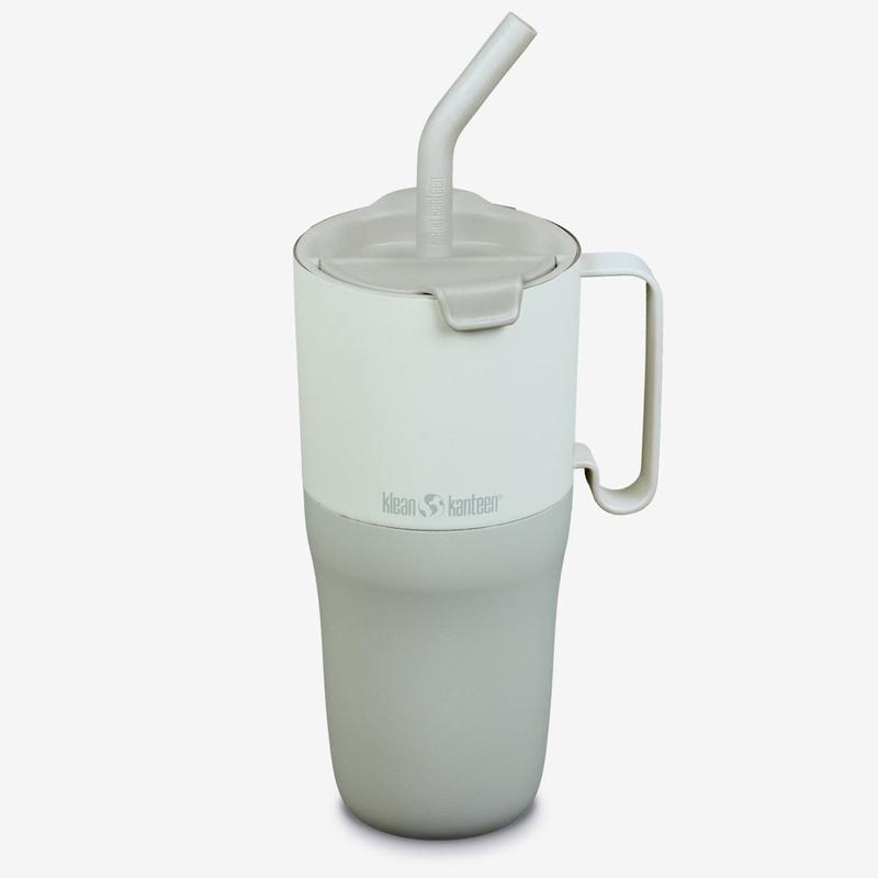Klean Kanteen Rise 26Oz Tumbler (with Flip Straw Lid) (Barely Blue)