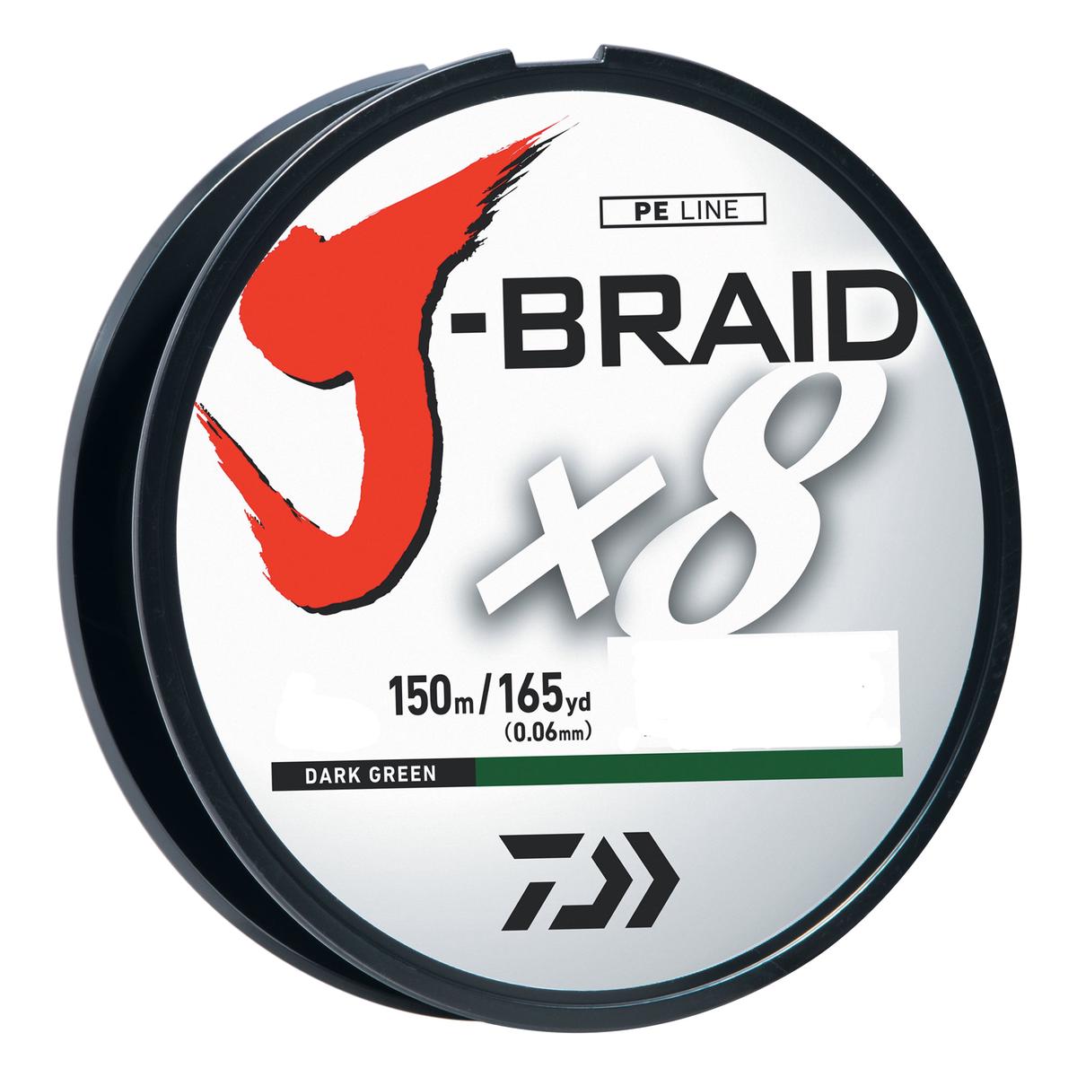 J-braid 10lb Dkgreen 150m