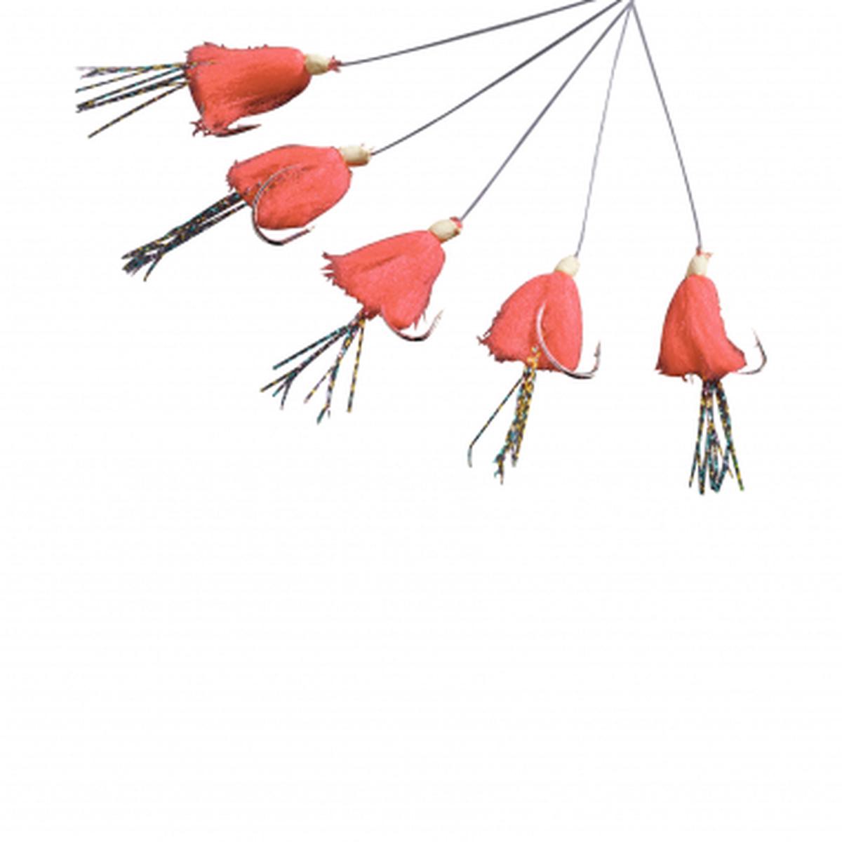 Mackerel leader Fluo (Japan red)