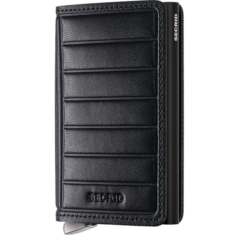 Secrid Slimwallet Emboss Lines-Prenium Black