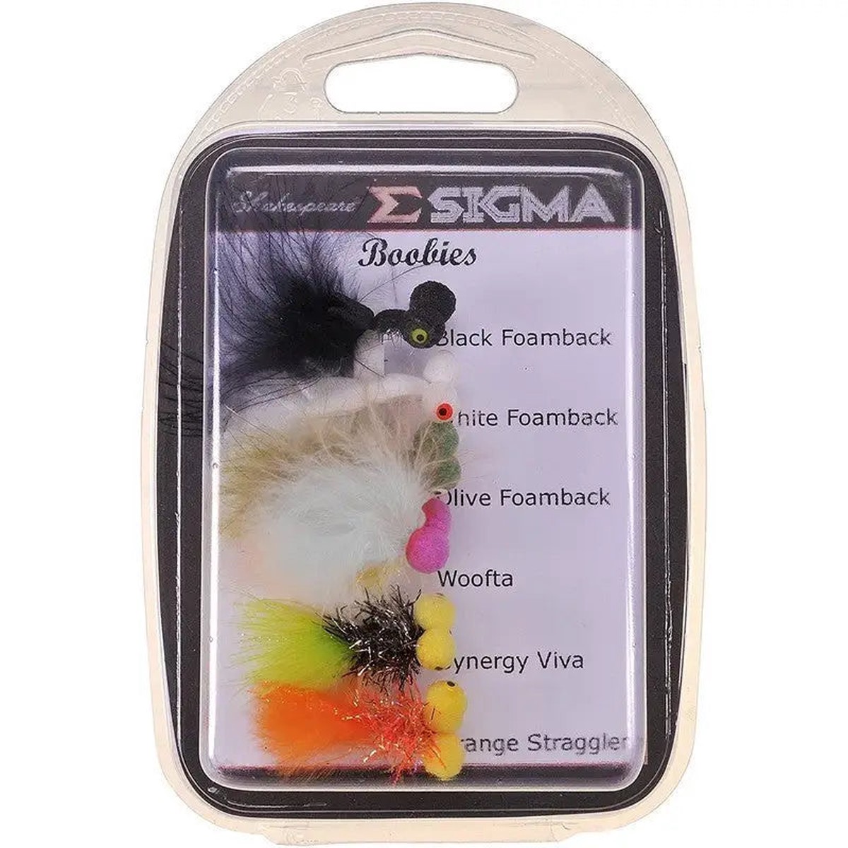 Shakespeare Sigma Fishing Flies Selection - Boobies