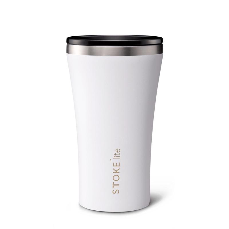 STTOKE Lite Insulated Cup 12oz - Frost White