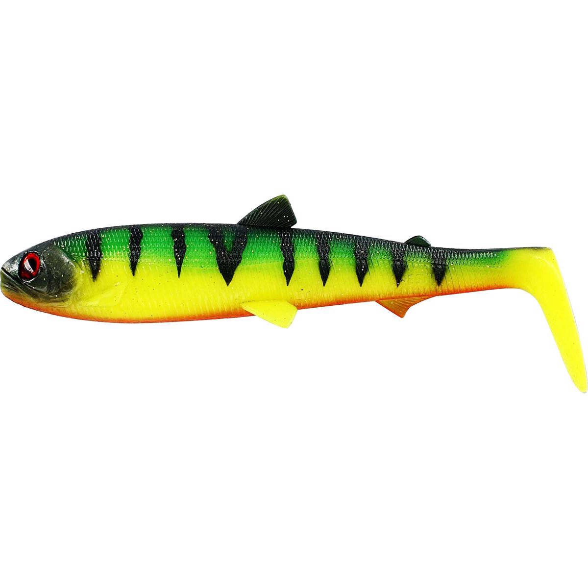 Westin BullTeez Shadtail 18cm 53g Tiger Perch 1pcs