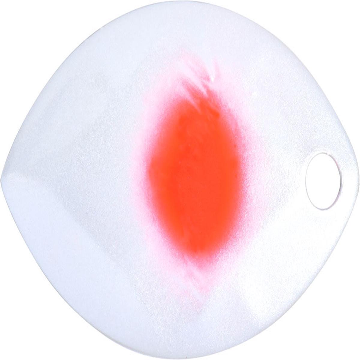 Yakima Bait Mulkey Mini Guide Flash Blades 2 Per Pkg Sz 4" Pearl Red Dot