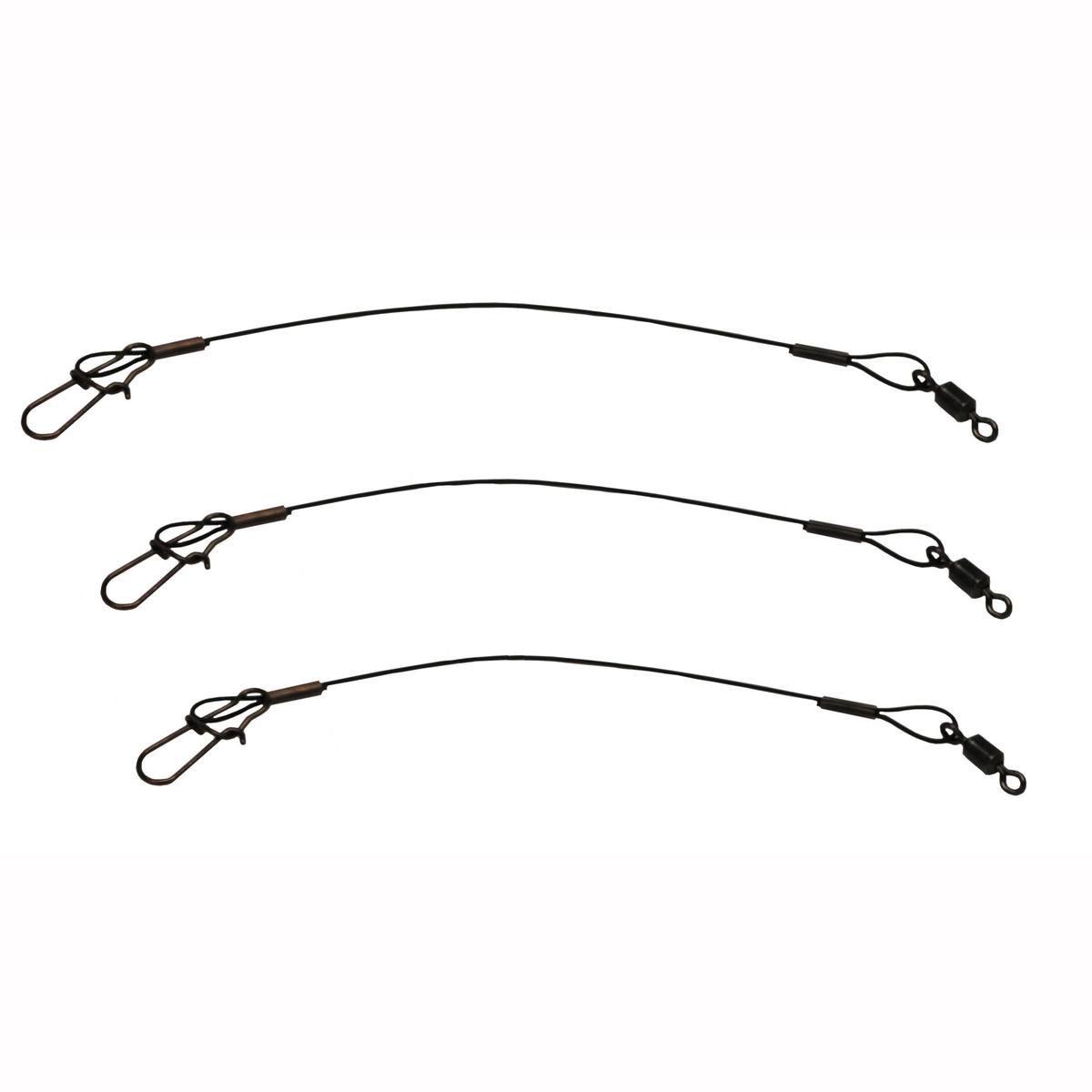 18" Steel Leader 30lb 08012-007 3pcs