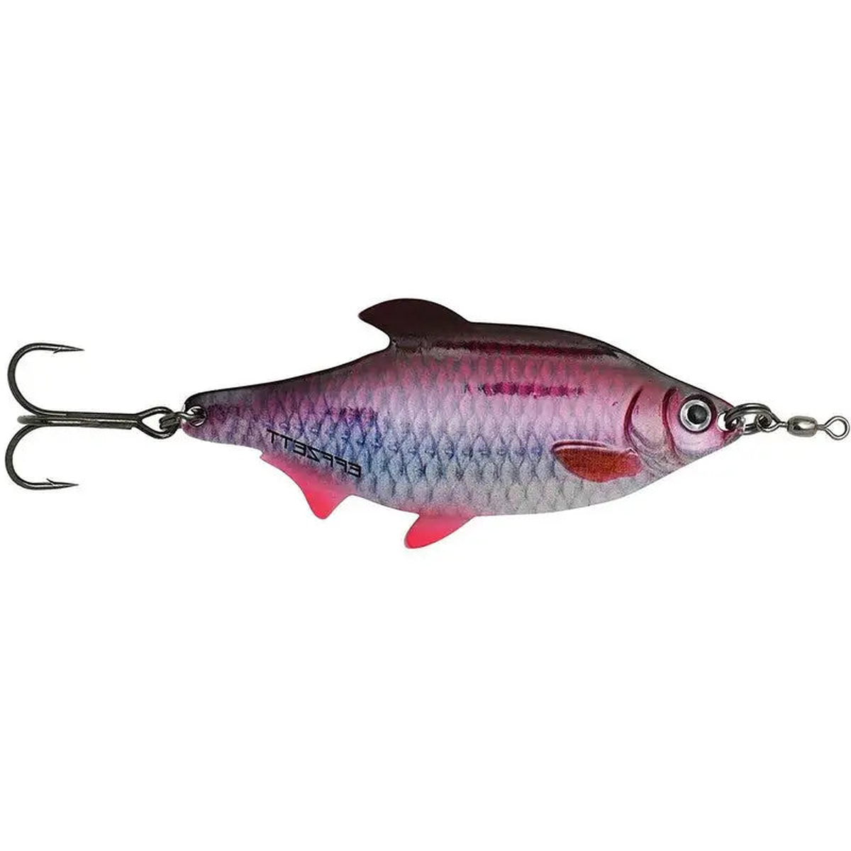 Dam Roach Spoon 9cm Fishing Blinker Lure - 32G - Purple