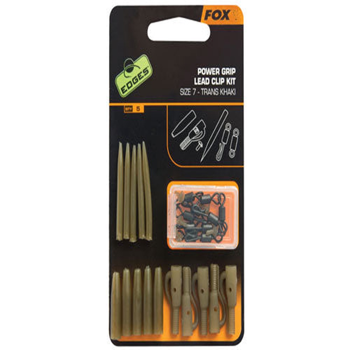 Fox Edges Surefit Lead Clip Kit