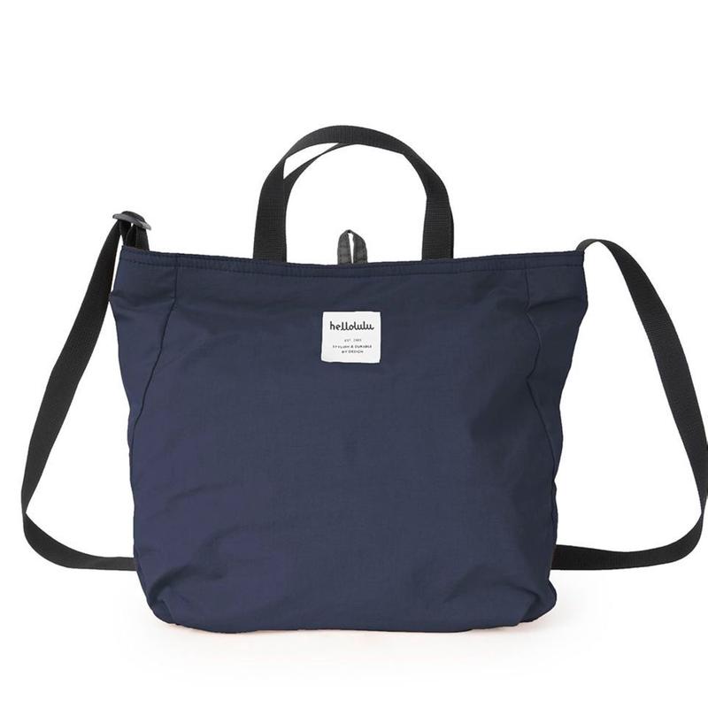 Hellolulu Jolie Double Sided 2 Way Shoulder Bag (Prussian Blue/Iron Gray)