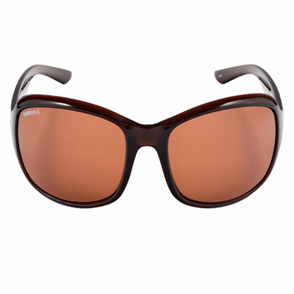 Spotters Ruby Gloss Brown Womens Performance Polarised Sunglasses Halide