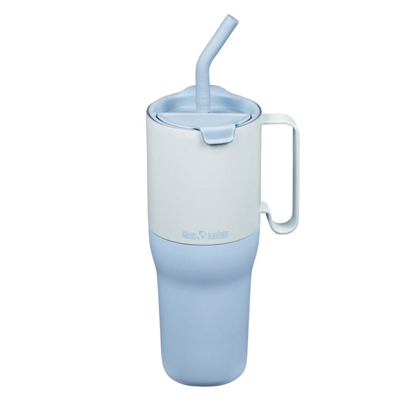 Klean Kanteen Rise 36oz Tumbler (with Flip Straw Lid) (Ice Blue)