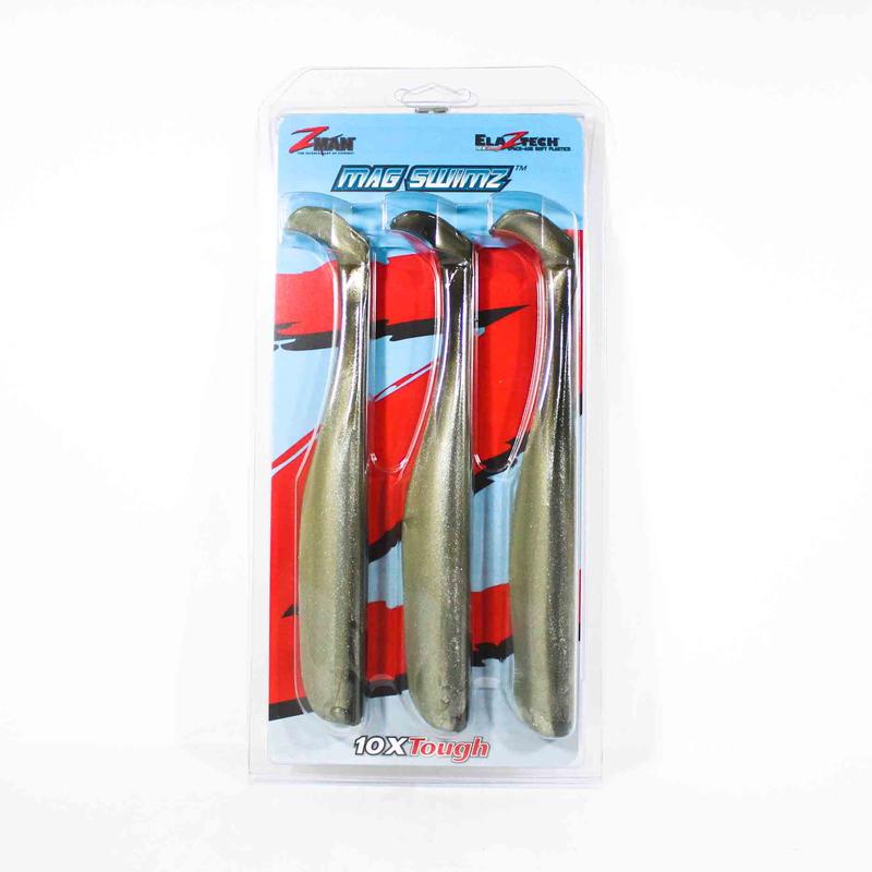 Zman Soft Lure SwimmerZ 8 Inch 3/Pack Ayu (8095)