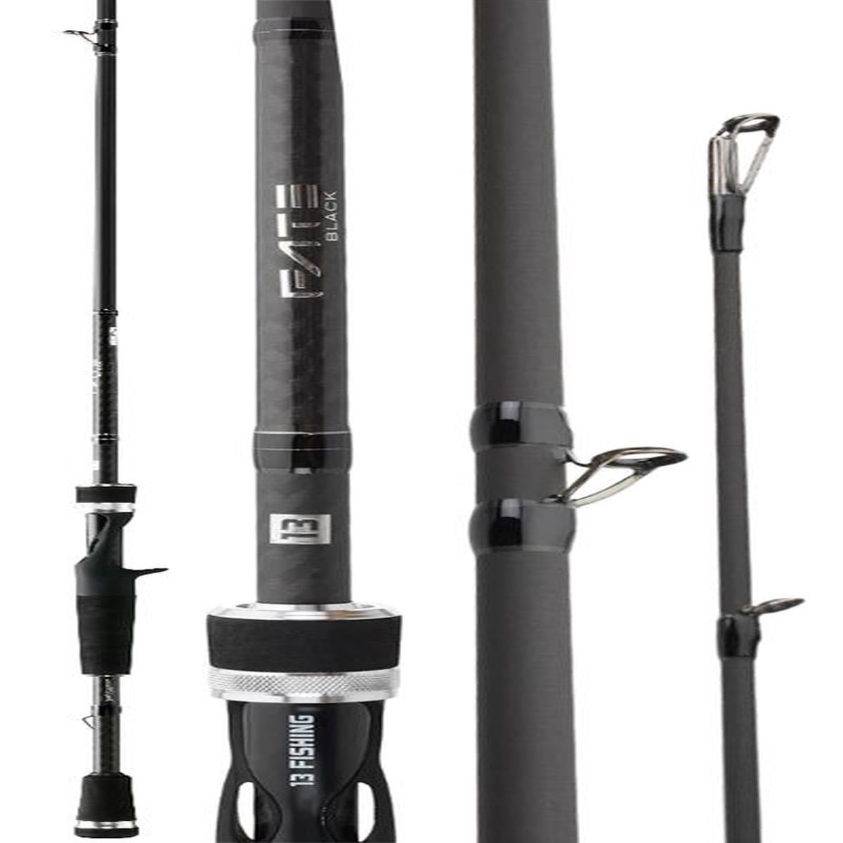 13 Fishing V2 Fate Black Baitcast Rod