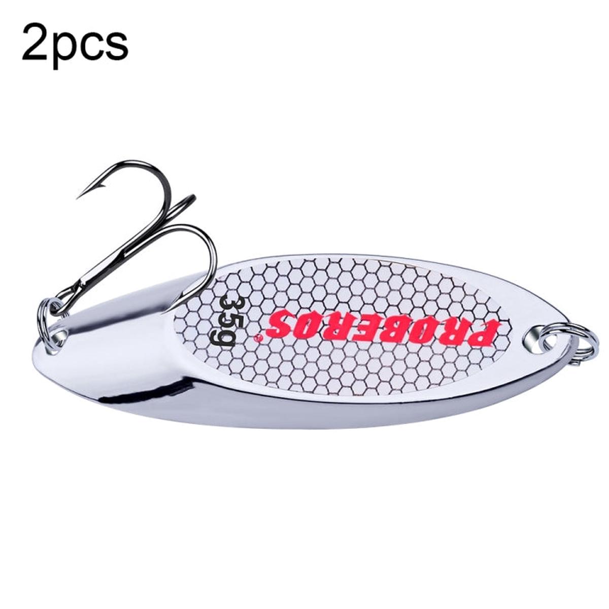 2 PCS 35g PROBEROS DW342 Lure VIB Metal Sequins