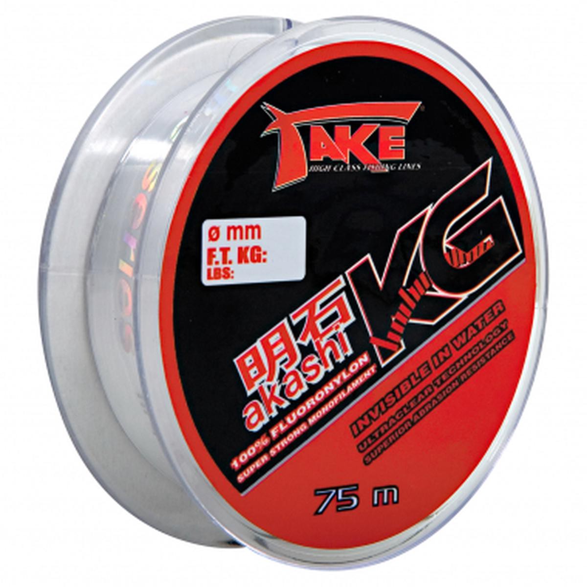 Fishing Line Take Akashi Kilo (clear 75 m)