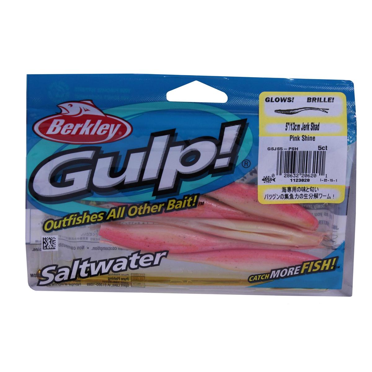 Gsjs5-psh Swgulpjerkshad 5in Pnkshine Uh