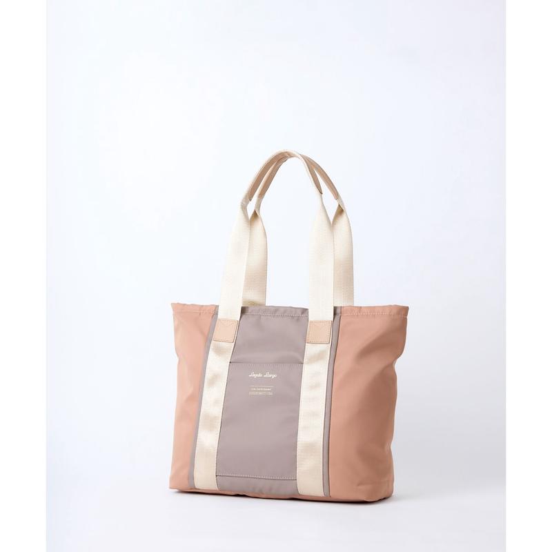 Legato Largo Color Combo A4 Tote Bag (Pink)