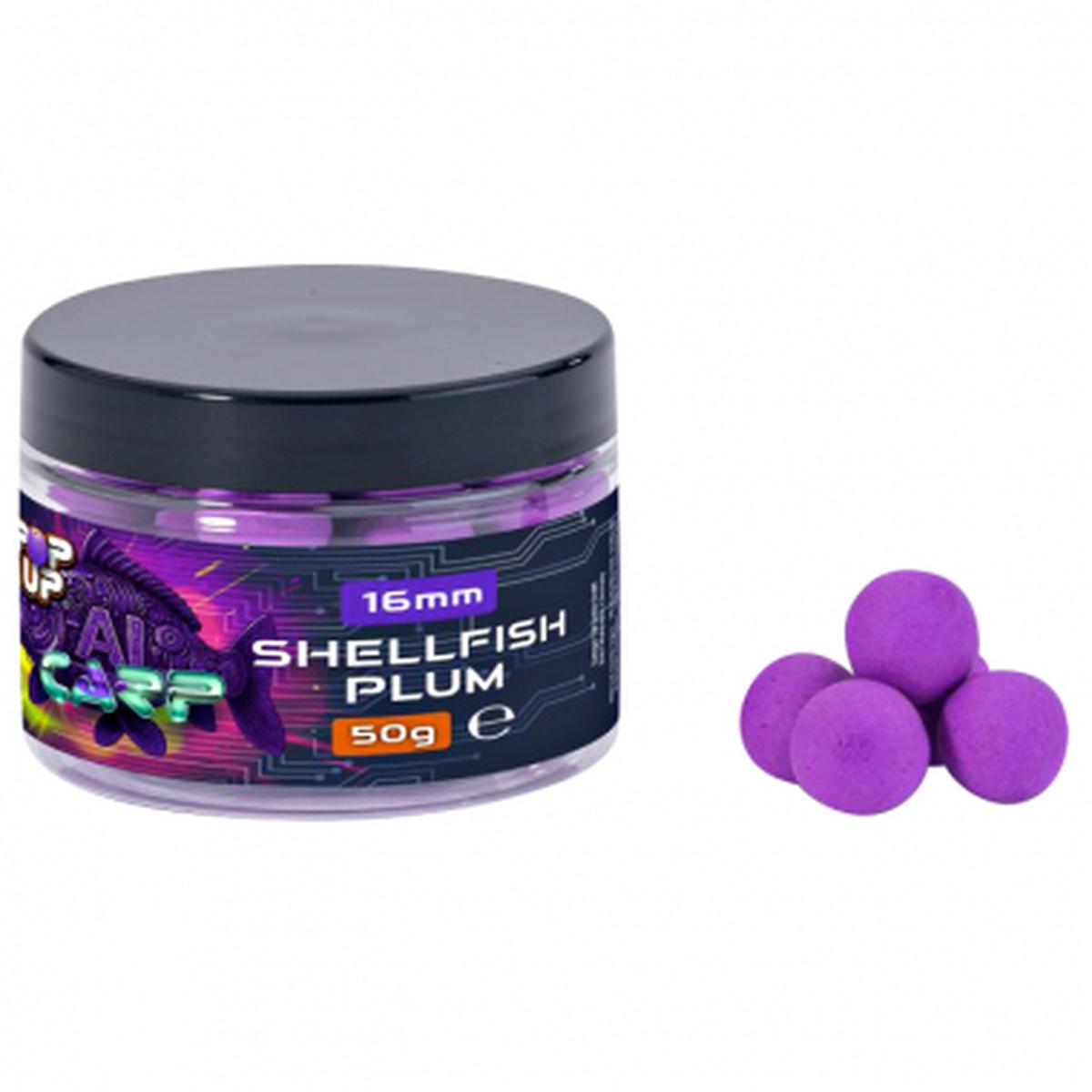 Pop Ups Bird Food Mix / Fish Mix (Shellfish-Plum)