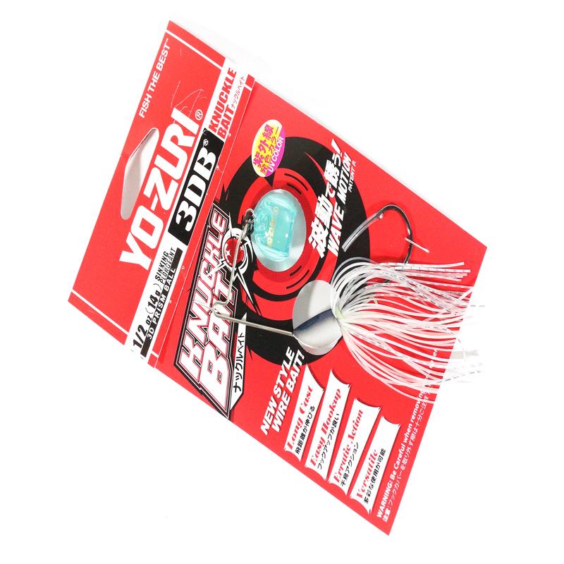 Yo Zuri Duel 3DB Knuckle Spinnerbait 1/2 oz Sinking Lure R1302-SH (4317)