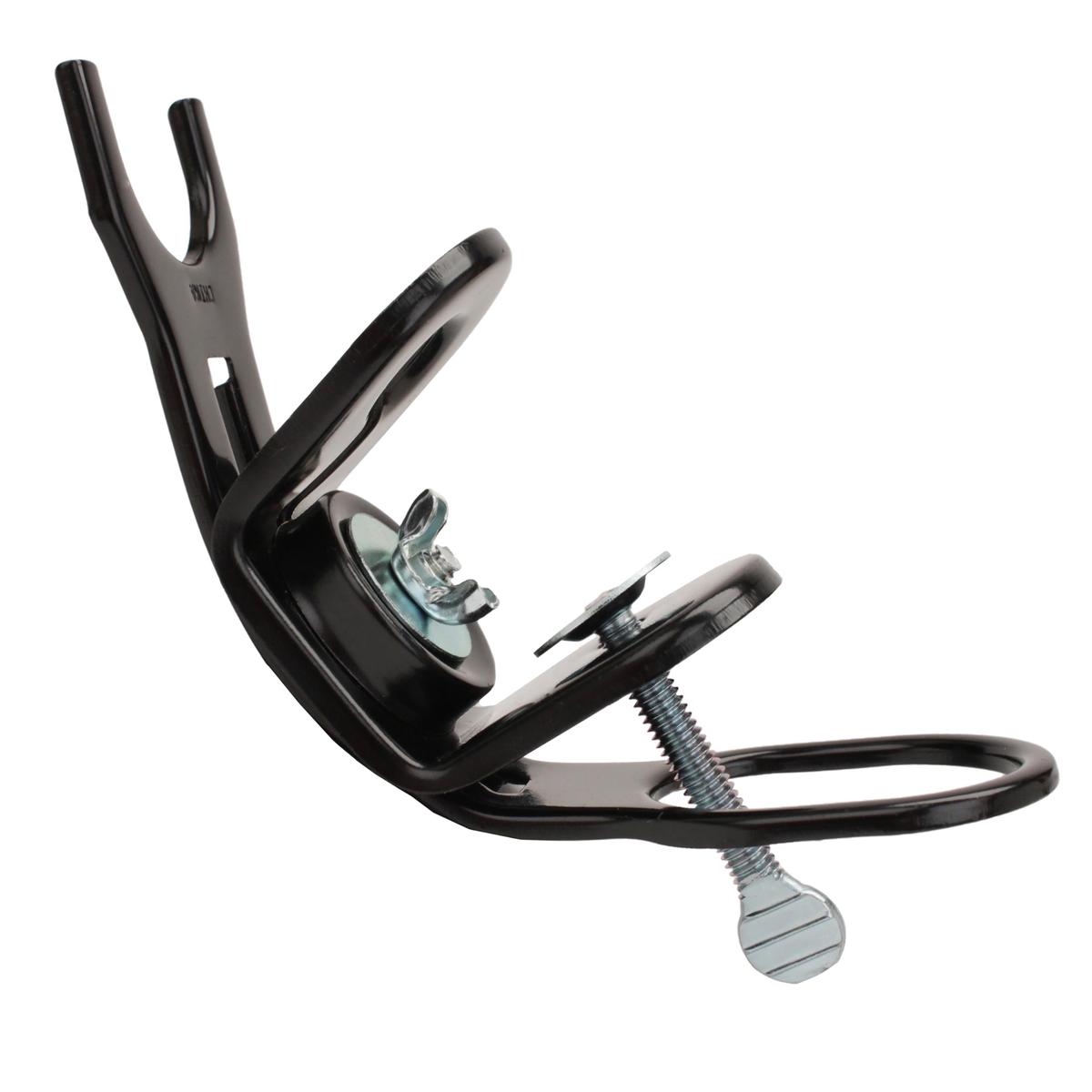 Clamp-on Rod Holder-2-3-4" Clamp Blk 1pc