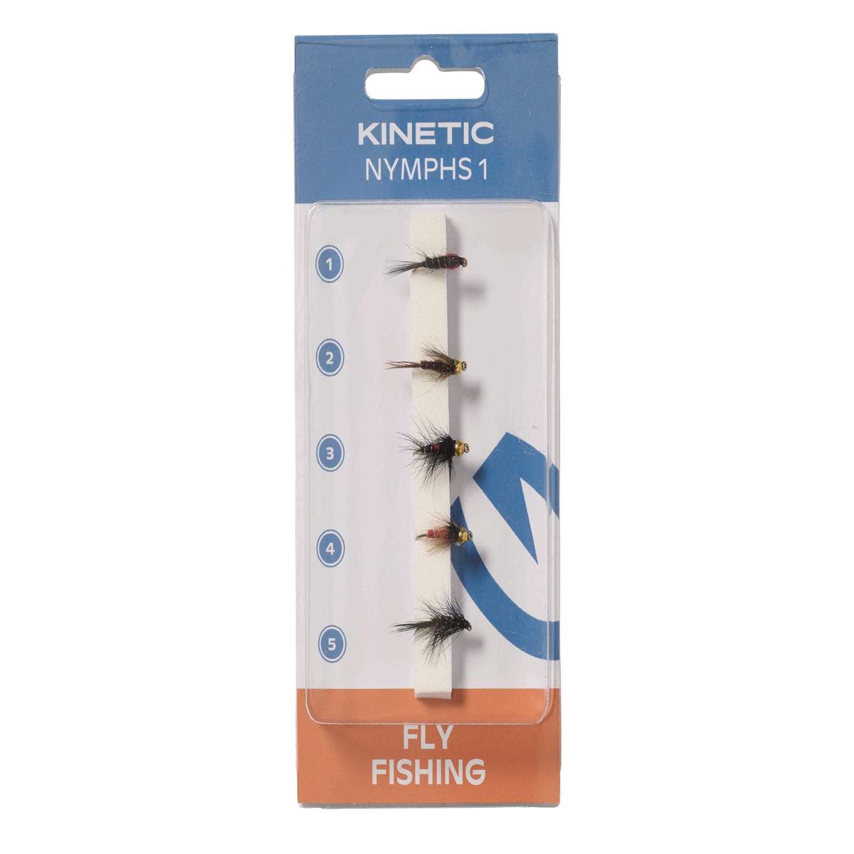 Kinetic Nympf Flies 5pcs