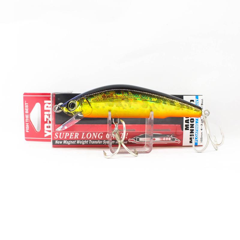 Yo Zuri Mag Minnow 105 Floating Lure R1532-HGSN (3636)